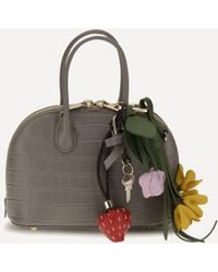 Self-Portrait - Borsa A Mano Toast Con Effetto Pelle Di Coccodrillo - Lyst