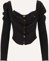 Vivienne Westwood - Bea Corset Cardigan - Lyst