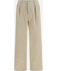 Prada - Straight-Leg Cotton Pants - Lyst