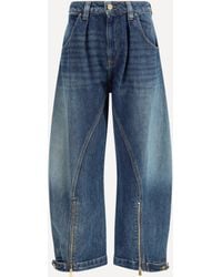 Pinko - Balloon Jeans With Zip - Lyst