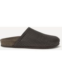 Brunello Cucinelli - Leather Slides - Lyst