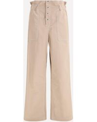 Marni - Gabardine Trousers - Lyst