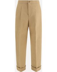 Umit Benan - Tailored Cotton Pants - Lyst