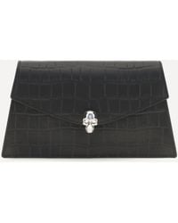 McQueen - Mini Skull Clutch - Lyst