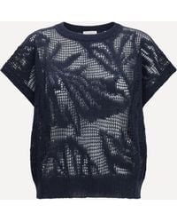 Brunello Cucinelli - Dazzling Water Lillies T-Shirt - Lyst