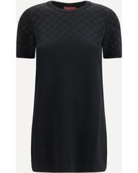Gucci - Wool-Blend Mini Dress - Lyst