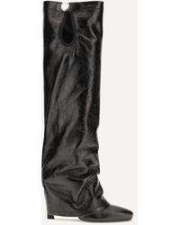 The Attico - Knee-High Eco-Leather Boots - Lyst