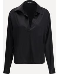 Tom Ford - Stretch Silk Shirt - Lyst
