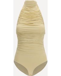 Francesco Murano - Draped Bodysuit - Lyst