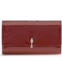 Christian Louboutin - Bettina Patent Leather Chain Wallet - Lyst