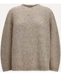 Fabiana Filippi - Bouclé Yarn Sweater With Lurex - Lyst