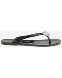 Mach & Mach - Double Heart Thong Sandals - Lyst