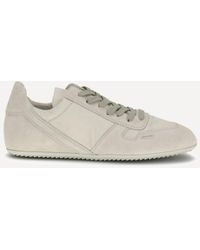 Rick Owens - Fabric And Leather Sneakers - Lyst