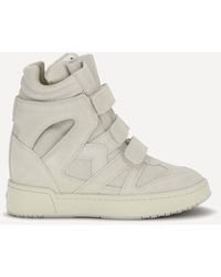 Isabel Marant - Wedge Leather Sneakers Im3-Gz - Lyst