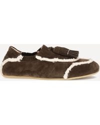 Fratelli Rossetti - Suede Slip-On Loafers With Tassel - Lyst