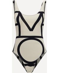 TOTEME - Monogram One-Piece Swimsuit - Lyst