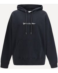 Off-White c/o Virgil Abloh - Script Arrow Diagonal Skate Hoodie - Lyst