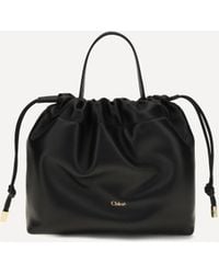 Chloé - Icons Leather Chain Shoulder Bag - Lyst