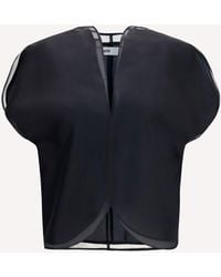 KHAITE - Briar Silk Organza Top - Lyst