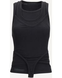 ALAINPAUL - Multi Layered Tank Top - Lyst