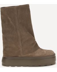 Casadei - Double Face Suede High Boots - Lyst