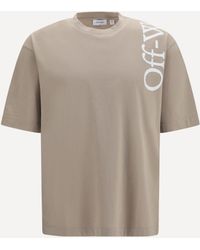 Off-White c/o Virgil Abloh - Vertical Bookish Skate T-Shirt - Lyst
