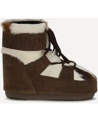 Moon Boot - Icon Low Archive 1985 Pony-Hair Boots - Lyst