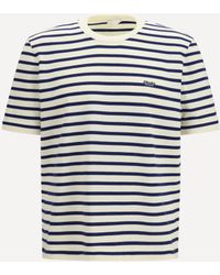 Prada - Short-Sleeve Cotton Sweater - Lyst