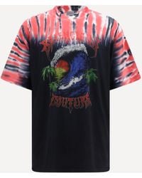 Balenciaga - T-Shirt Extreme Tie Dye - Lyst