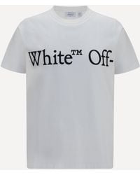 Off-White c/o Virgil Abloh - Bookish Scarf T-Shirt - Lyst