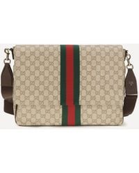Gucci - Medium Web Stripe Shoulder Bag - Lyst