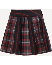 Vivienne Westwood - Bell Virgin Wool Mini Skirt Charcoal - Lyst