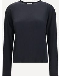 TOTEME - Long-Sleeve Cotton T-Shirt - Lyst