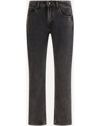 7FOR - Straight Jeans - Lyst