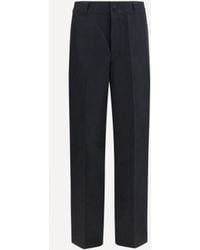 Prada - Technical Wide-Leg Pants - Lyst