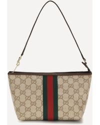 Gucci - Small Pouch With Strap And Web - Lyst
