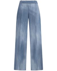 Ermanno Scervino - Marocain Palazzo Pants - Lyst