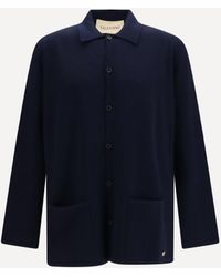 Valentino - Wool Cardigan With Vlogo - Lyst
