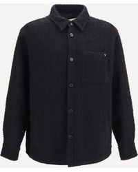 Valentino - Textured High-Neck Jacket - Lyst