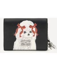 Ganni - Poodle Print Card Holder - Lyst