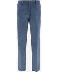Etro - Roma Stretch Cotton Corduroy Pants - Lyst