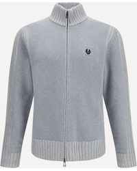 Belstaff - The Seasonal Watch Full-Zip Sweater - Lyst