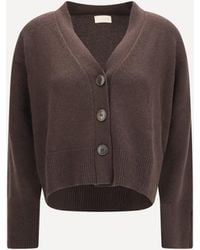 Verybusy - Cashmere V-Neck Buttoned Cardigan - Lyst
