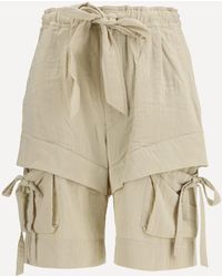 Isabel Marant - Viscose And Cotton Shorts - Lyst