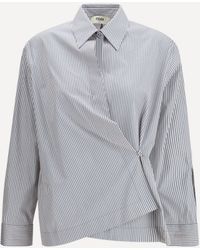 Fendi - Camicia A Righe - Lyst