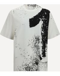 Margiela - Number 10 Print Cotton T-Shirt - Lyst