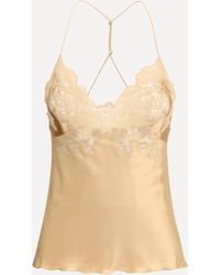 Ermanno Scervino - Silk And Lace Top - Lyst