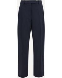 THE LATEST - Straight-Leg Wool-Blend Pants - Lyst
