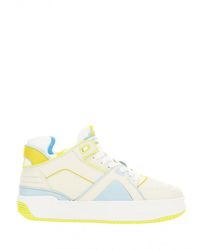 Just Don Mid Tennis Sneakers - White