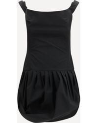 Magda Butrym - Off-Shoulder Puff Skirt Mini Dress - Lyst